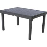 Tables de jardin Hesperide Piazza grises en aluminium extensibles 10 places 