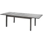 Tables de jardin Hesperide Azua marron en aluminium extensibles 10 places 