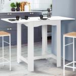 Tables hautes blanches extensibles 