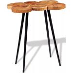 Table haute mange debout bar bistrot bois d'acacia massif 110 cm 0902063