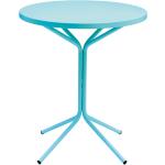 Tables turquoise 