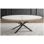 Tables ovales extensibles 