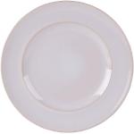 Assiettes plates Table Passion blanches en lot de 6 diamètre 28 cm 