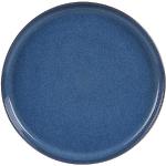 Assiettes plates Table Passion bleues en lot de 6 diamètre 28 cm 