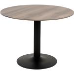 Tables rondes marron en acier diamètre 75 cm modernes 