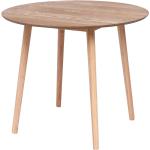 Tables rondes marron en pin diamètre 75 cm scandinaves 