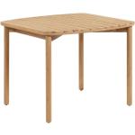 Tables de salle à manger design Kave Home marron en bois d'eucalyptus 