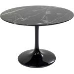 Tables de salle à manger design KARE DESIGN noires en fibre de verre contemporaines 