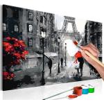 Tableaux sur toile Paris Prix multicolores en pin en promo 