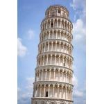 Tableau acrylique 50 x 80 cm : tour de Pise par une journée ensoleillée en Italie (59453040)