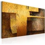 Tableaux sur toile Decoshop26 dorés en bois 