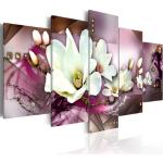Tableaux sur toile Decoshop26 roses à motif orchidées 