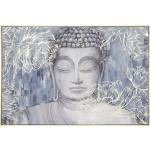 Tableaux sur toile Atmosphera marron en aluminium à motif Bouddha 