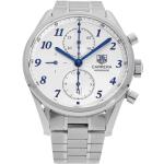 Montres Tag Heuer Carrera blanches seconde main pour femme 