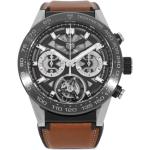 TAG Heuer montre chronographe Carrera Tourbillon 45 mm pre-owned - Noir