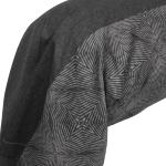 Taies de traversin Linnea Design noires à rayures en coton art déco 