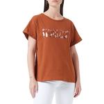 Taifun 171047-16216 T-Shirt, Mocca Doux, 40 Femme