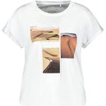 Taifun 171050-16219 T-Shirt, Blanc Gemustert, 42 Femme