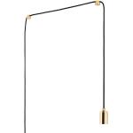 Tala Suspension Brass Plug-in laiton/noir H x Ø 6,5 x 4 cm