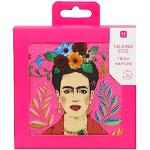 Serviettes en papier Talking Tables multicolores à fleurs Frida Kahlo en lot de 12 