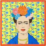 Serviettes en papier Talking Tables jaunes Frida Kahlo 
