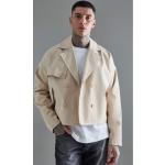 Trench coats boohooMAN beiges Taille XL pour homme 