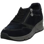 Chaussures de sport Tamaris bleu marine étanches pour pieds étroits Pointure 37 look fashion pour femme en promo 
