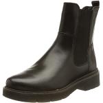 Boots Chelsea Tamaris noires en cuir Pointure 40 look fashion pour femme 