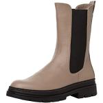 Boots Chelsea Tamaris beiges étanches Pointure 37 look fashion pour femme en promo 