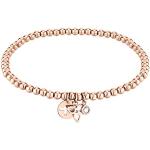 Bracelets de perles Tamaris roses en acier à perles look fashion pour femme en promo 