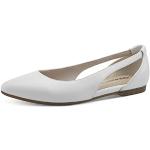 Chaussures casual Tamaris blanches en cuir synthétique Pointure 39 look casual pour femme 