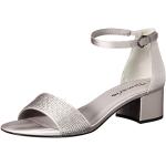 Sandales à talons Tamaris grises Pointure 38 look fashion pour femme 