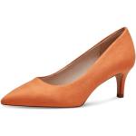 Escarpins talon aiguille Tamaris orange à talons aiguilles Pointure 40 look fashion pour femme en promo 