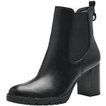 Boots Chelsea Tamaris noires Pointure 35 look fashion pour femme en promo 