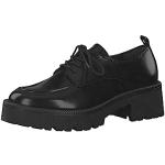 Chaussures casual Tamaris noires à lacets Pointure 42 avec un talon entre 5 et 7cm look casual pour femme 