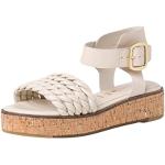 Sandales à talons Tamaris blanches Pointure 40 look fashion pour femme 