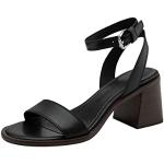 Sandales à talons Tamaris noires anti choc Pointure 41 avec un talon entre 7 et 9cm look fashion pour femme 