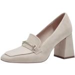 Chaussures trotteurs Tamaris blanc d'ivoire en cuir Pointure 35 avec un talon entre 7 et 9cm look casual pour femme 