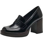 Chaussures trotteurs Tamaris noires Pointure 40 avec un talon entre 7 et 9cm look casual pour femme en promo 