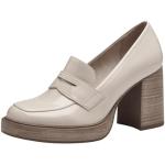 Chaussures trotteurs Tamaris blanc d'ivoire Pointure 36 avec un talon entre 7 et 9cm look casual pour femme en promo 