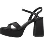Sandales à talons Tamaris noires Pointure 40 look fashion pour femme 