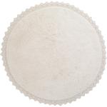 Tapis en coton Nattiot blancs en coton pour enfant 