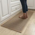 Tapis antidérapants beiges nude 