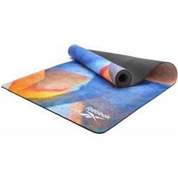Tapis de yoga reebok caoutchouc naturel mat multi couleurs