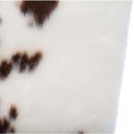 Tapis en peau Atmosphera beiges nude en polyester à motif vaches 