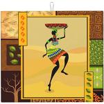 Tapis imprimé africain à motif Afrique 