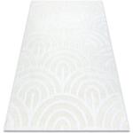 Tapis Dywany Łuszczów blanc crème en polyester 80x150 scandinaves pour enfant 