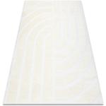 Tapis Dywany Łuszczów blanc crème en polyester 80x150 scandinaves pour enfant 