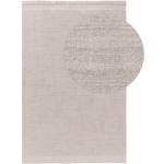 Tapis en coton gris clair en fibre synthétique 230x160 modernes 