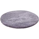 Tapis shaggy gris anthracite 